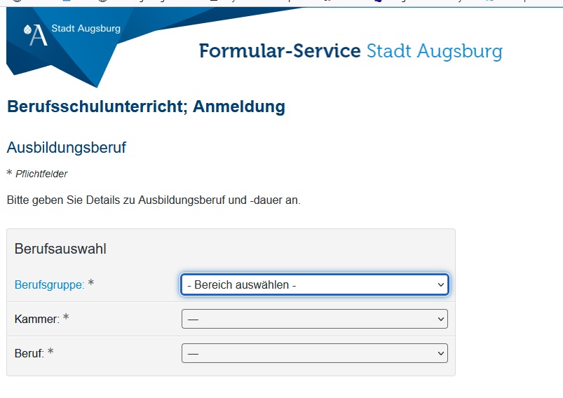 Anmeldung ab sofort digital