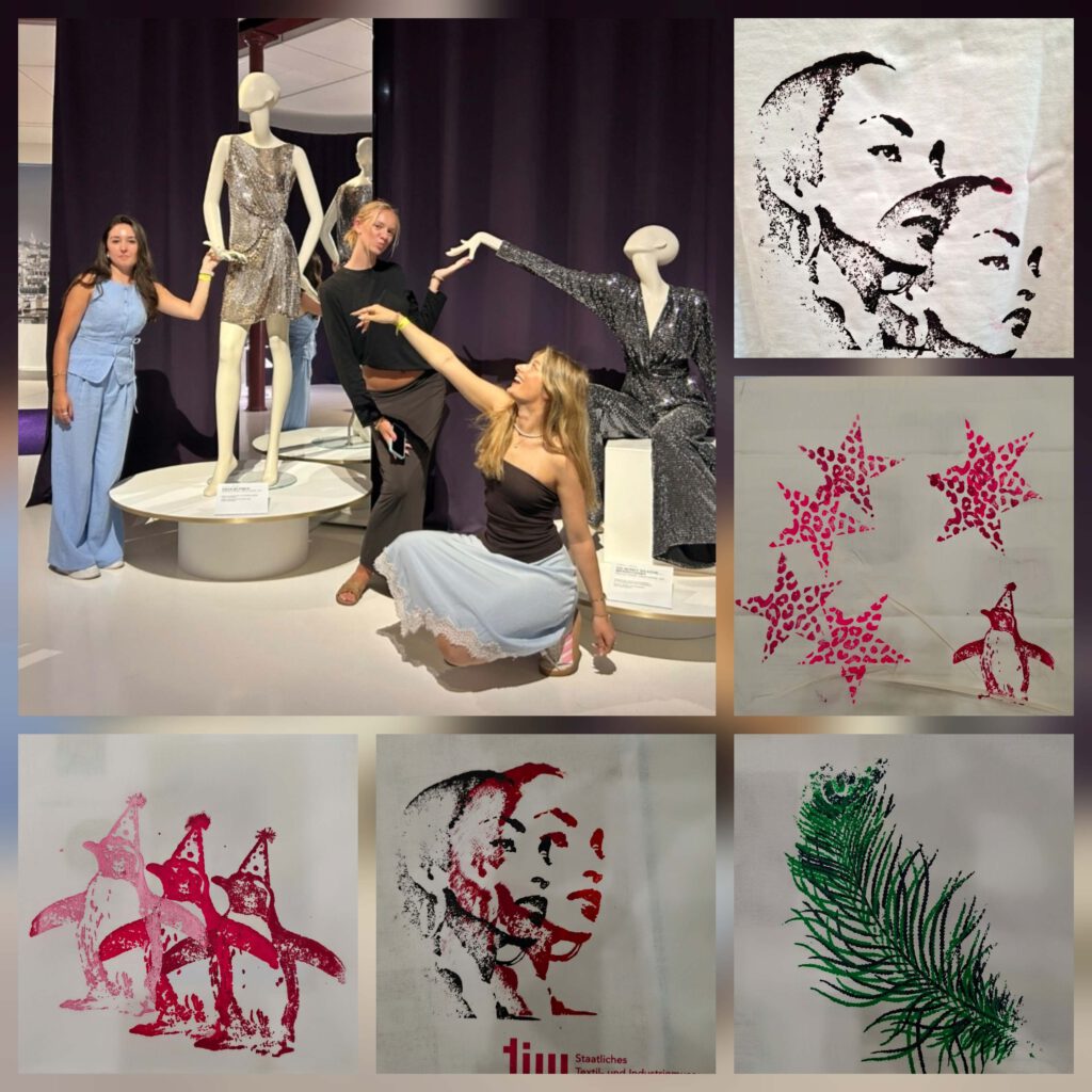 Zwischen Kettfaden und Couture: GVM 10 im Textilmuseum mit Siebdruck Workshop